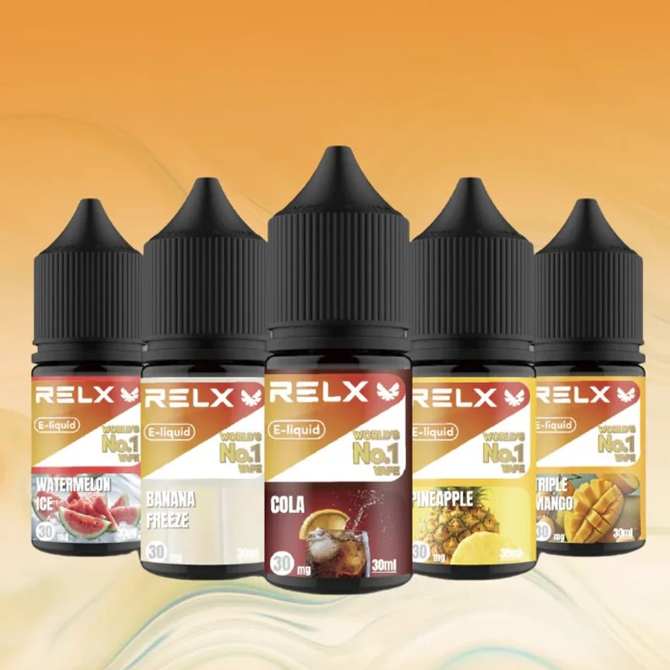 【柳橙汁】Relx煙油購買|原裝菸油現貨|水果口味・順喉不嗆